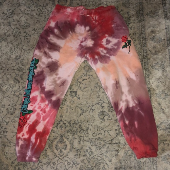 Joe Freshgoods x New Balance tie dye sweatpants L